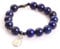 Mala Anglican Muslim katholisch Christlich Episkopal Gebetskette Rosenkranz Perlen Armband für Herren 17,8 cm handgefertigt (Lapislazuli/10 mm)