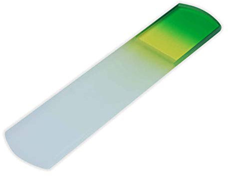 Danzetta Profi Hornhautfeile Hornhautraspel Fussraspel Hornhauthobel Hornhautentferner Fußfeile aus gehärtetem Glas Glasfeile Hornhaut Kristallglas zweiseitig DN3002