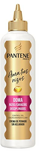 Pantene Pro-V Crema De Peinado Sin Aclarado Para Unos Rizos Disciplinados, 270ml, Controla El Encrespamiento Durante 24 Horas
