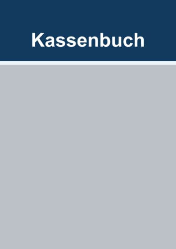 Kassenbuch: Einnahmen und Ausgaben Buch für Vereine und Einzelunternehmer - 426 - Format A4