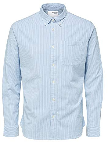 Selected Homme Male Langarmhemd Oxford | Long sleeved shirt