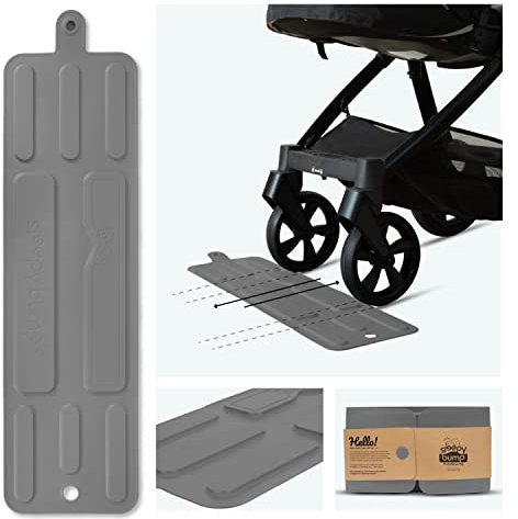 Sleepybump Kinderwagen-Wippe, für Neugeborene, Babys oder Kleinkinder, zum Schlafen in kürzester Zeit Faltbare und tragbare Schaukelmatte. Für jeden Kinderwagen überall und jederzeit. Für den Innen- und Außenbereich geeignet, sanftes Grau