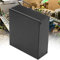 Abzweigdose Schwarz Wasserdicht, Wasserdichte Elektronik-Projektbox f¨¹r Externe Geh?usestromversorgung, Aluminium-Geh?usebox, Leiterplatte, PCB-Instrumentengeh?use, 40 X 110 X 100 Mm