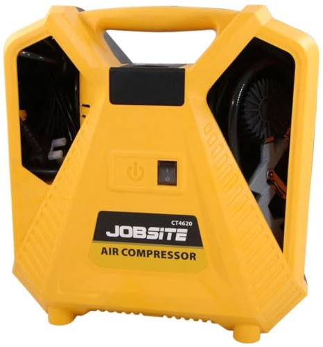 Neilsen 12V DC Portable Air Compressor 260 PSI with 3 Nozzle Adapters | 12V DC power, 260 PSI maximum pressure, 19mm cylinder, 2.8m cord, 3 nozzle adapters