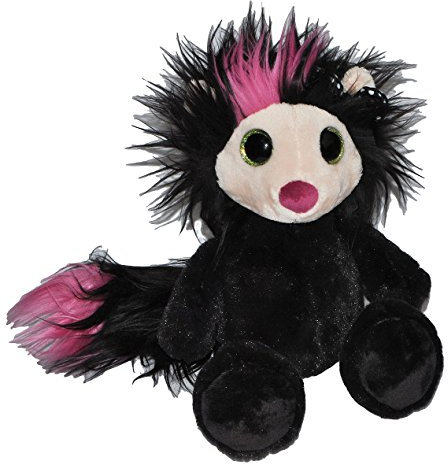 Plüschtier Ayumi be You Secret Himitsu - 38 cm - schwarz Stofftier Kuscheltier als Bean Bag - Schlenker Puppe Schlenkerbeine - Gothik kleine Fee - japanis..