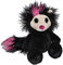 Plüschtier Ayumi be You Secret Himitsu - 38 cm - schwarz Stofftier Kuscheltier als Bean Bag - Schlenker Puppe Schlenkerbeine - Gothik kleine Fee - japanis..