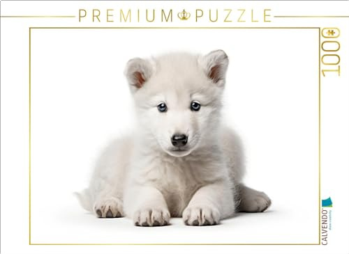 CALVENDO Puzzle EIN Motiv aus dem Kalender Only White Animals | 1000 Teile Lege-Größe 64 x 48 cm Foto-Puzzle für glückliche Stunden