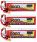 2Pcs 18.5V 5S Lipo Akku 60C 5000mAh Lipos RC Akku mit XT-60 Stecker für RC Hubschrauber 1/8 1/10 RC Plane Flugzeug