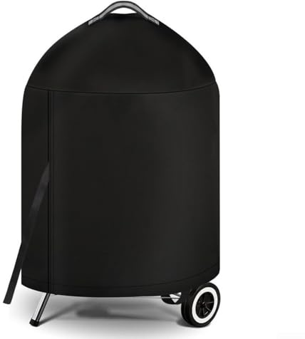 HpLive Barbecue Cover for Weber Charcoal Grill, Heavy Duty Waterproof Cover for Kettle Grill, Weatherproof Grill Protection, 67 x 67 x 92 cm (67 x 67 x 92 cm)
