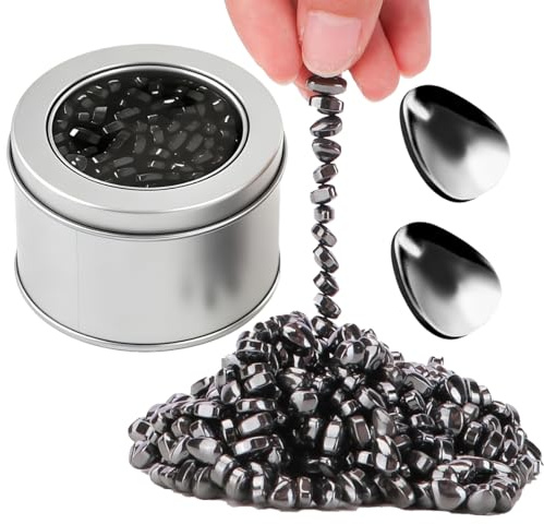 Magnetsteine Stresskiller - Ungefähr 510 Stück Premium Mini-Magnetkugeln als Anti-Stress Spielzeug für Erwachsene, Das Original Fidget Toy für Büro & Homeoffice, Kreatives Entspannungs-Gadget