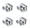 Shower Door Rollers Zinc Alloy x 4 /Enclosure Runners/Wheel Diameter 23mm Swivel Action Quadrant Shower Fit (2 x top and 2 x Bottom Rollers) F23
