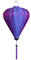 Lampionsenzo Vietnamesische Seide Lampion Ballon Violet by