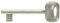 CHIAVE PATENT BONAITI NICHELATA N 5 PZ 10