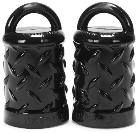 OXBALLS Gripper Nipple Suction Cups, Black