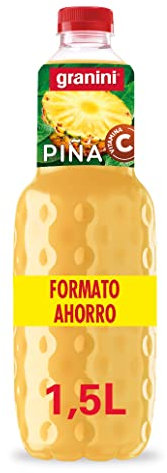 Granini - Néctar de Piña a partir de Zumo de piña 1,5L Formato Ahorro