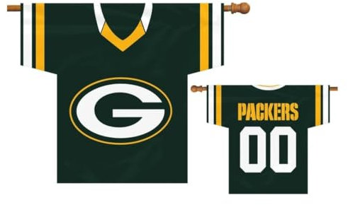 NFL Green Bay Packers Jersey Flagge, 76,2 x 86,4 cm