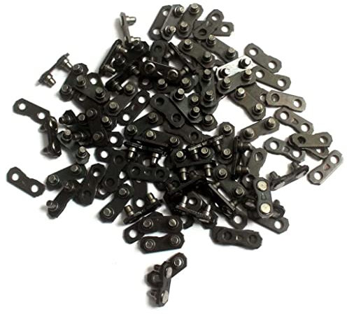 HURI 50x Verbindungsglieder + Nieten 325 1,5 mm für Motorsäge Kettensäge Sägekette Kette