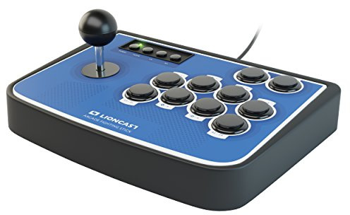 Lioncast Arcade Fight-Stick für PS4, PC und Nintendo Switch - Controller Joystick für Fighting Games