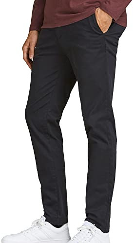 JACK & JONES Pantalon Chino Pantalon Chino Slim Fit Black 32 32 Black (US) 32 / L32