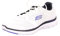 Skechers Herren Flex Advantage 4.0 Sneaker, White Leather Mesh Black Pu Trim, 45 EU