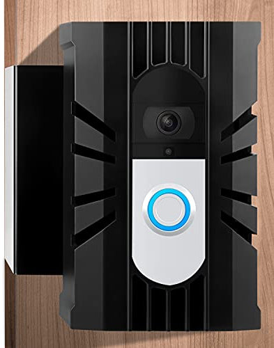 HOUSTASK Anti-Theft Video Doorbell Door Mount,Video Doorbell Mount for Most Video Doorbells,Work for Apartments, Rental Houses, Hotels and So On,Design in USA (Universal)