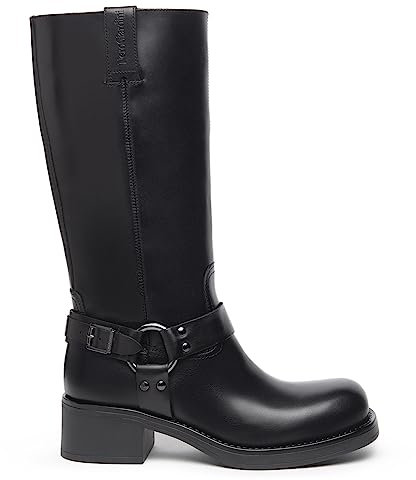 Nero Giardini I309221D Stivali Donna in Pelle - Nero 40 EU