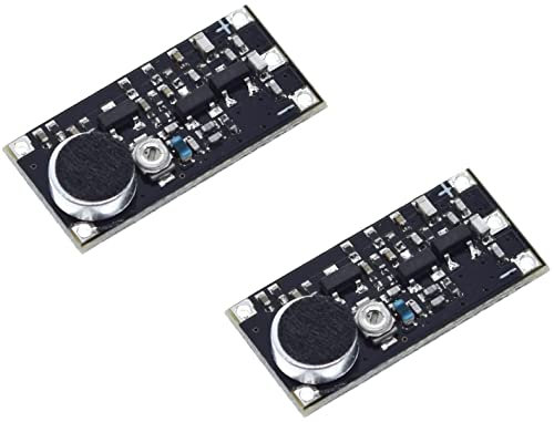 2pcs 88-115MHz FM Wireless Sendermodul mit Mikrofon einstellbar