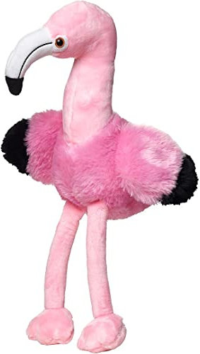 Minifeet Flamingo Fernando - Kuscheltier Plüschtier Stofftier Spielzeug - kuschelig weich - Geschenk für Baby Kinder Freunde Schulstart Einschulung | Höhe: 41 cm
