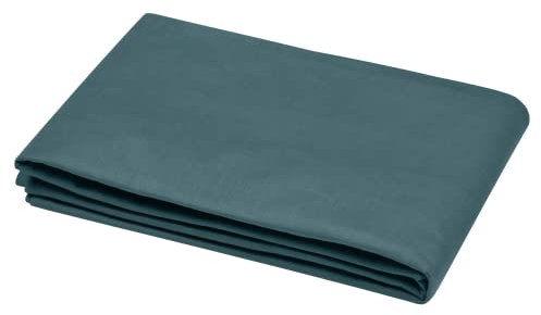 STOF Bettlaken – Größe 180 x 290 cm – 100% Baumwolle Öko-Tex Zertifiziert – Farbe Eukalyptus – Modell Eden – Bettwäsche für Zuhause – weich und bequem