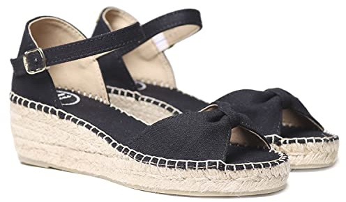 TONI PONS BILMA-L - Vegane Espadrilles für Damen Baumwollstoff.