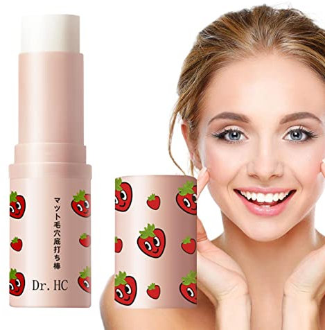 Face Primer Pore Stick, 8g 2023 Neuer Magischer Poren-Radierer, Unsichtbarer Pore Stick Primer, Porenhydratisierender Gesichtsprimer, Blur Stick Primer