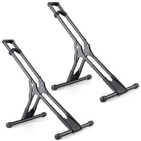 CHEPARK Bike Floor Stand Rack- Indoor Bike Stand for Garage/Home - Bike Storage Bicycle Parking Rack Fit 20”-29” Mountain Road Bikes (2 Bike Rack)