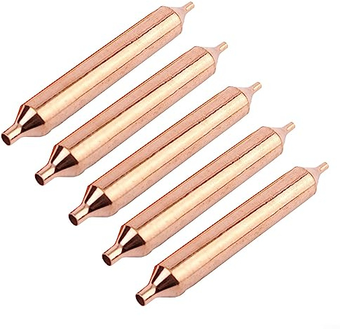 Secador de filtro de refrigerador de cobre 5PCS 19mmx127mm para refrigerador filtro secador de cobre
