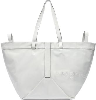 Liebeskind Berlin ELVIRA LAMB SF VERNA TOTE L Tote L, stone (HxBxT 37cm x32.5cm x14.5cm)