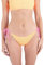 Hurley Damen Solider Haargummi, moderat, seitlich zum Binden Bikini-Unterteile, Sonnenaufgang, XS