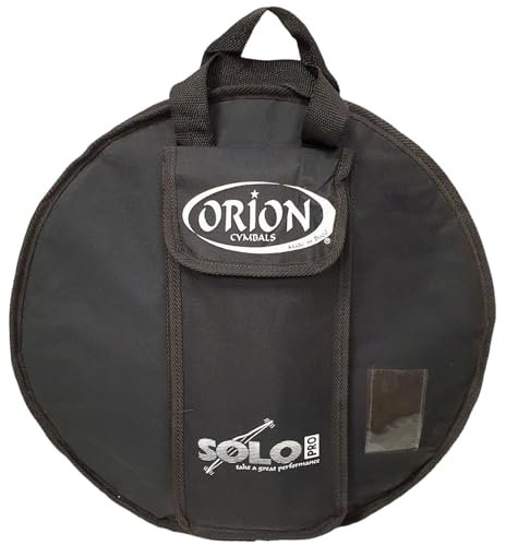 ROCKSTAR - Bolsa Funda Platos de batería Impermeable SOLO espesor 10mm con bolsillo baquetas. Funda para Cimbal Bolsa Contenedor de Platos batería - Rockmusic