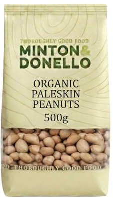 Minton & Donello - Organic Paleskin Peanuts 500g