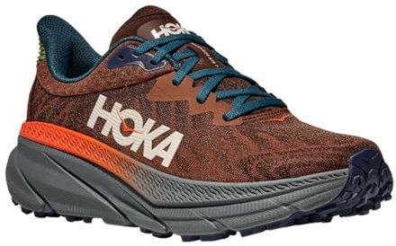 HOKA One One 1134497-MRW Challenger 7 Mineral Brown/Asteroid Men's Scarpe Taglia US 11.5