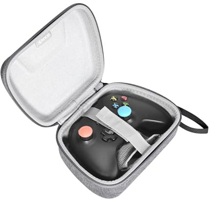 RLSOCO Hartschale für Xbox Core/Xbox/Xbox Elite Series 2 Core/Xbox One Wireless Gaming Controller – Grau (nur Hülle)