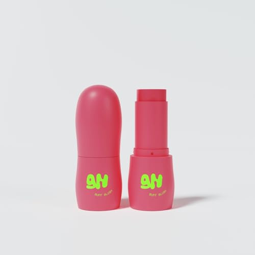 Glow Hub Buff Blush Glo Up Colour Stick with Niacinamide and Hyaluronic Acid - Hot Flush 5g