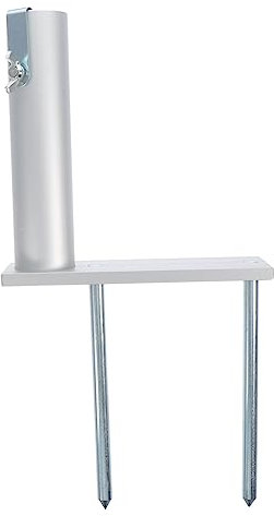 Sonnenschirmspieß aus Aluminium, für Außenbereich, für Stangen bis 30mm
