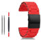 HUTBUVEAW Silikon-Edelstahl-Armband for Diesel-Uhrenarmband DZ7396 DZ7370 DZ4289 ​​DZ7070 DZ7395 Herren-Gummiarmband 28 mm(Red,26mm)