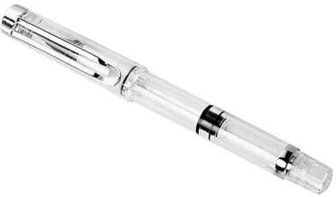 VILLCASE Füllfederhalter Nachfüllbarer Füllfederhalter Flexible Stiftspitze Für Kalligraphie Malerei Zeichnen Transparent