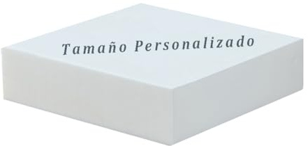 Espuma para Tapicería Blanco,Goma Espuma de Poliuretano,Cortar,45x45x5cm | Alta Densidad 50 kg/m³,Espuma para Rellenar, Espuma Multiusos para Tapizar para Colchones, Cojín, Sillón