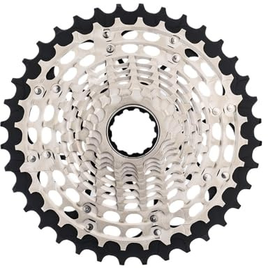 WANGSHAOWEI Fahrrad Zahnkranz Fahrrad 12s Road 10-28 10/33 10-36T K7 Stahl CNC Leichtes Kettenrad for elektronische Schaltung Fahrrad Ritzel(12sXDR 10-36T Silver)