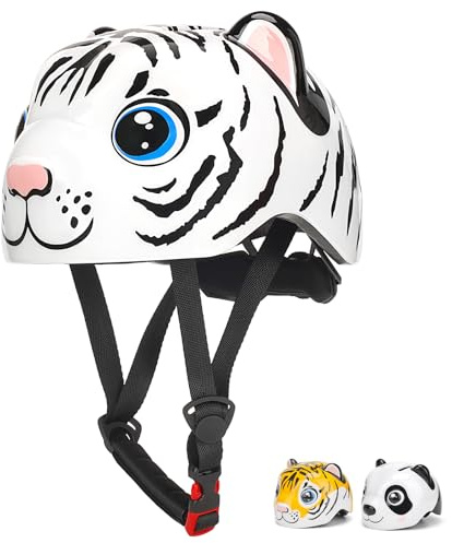 Zamufo Fahrradhelm Kinder, Kinderhelm für 2-6 Jahre Mädchen und Jungen | Fahrradhelm Baby Verstellbarer 47–54 cm, Leichter EPS-Schaum, Geeignet für Fahrrad, Laufrad, Skateboard, Roller