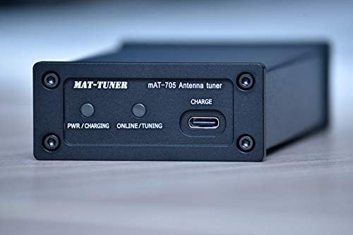 mAT-705 Plus Automatischer Antennentuner für Icom IC-705 | 1.8-54MHz | Integrierter Akku | Tragbar für Portable-Betrieb