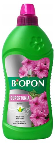 Concime per Supertunie Petunie Liquido 1L - Fertilizzante Fiori Abbondanti