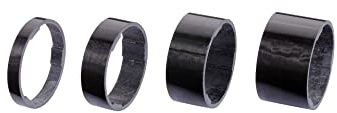 BBB Cycling Carbon Spacers Ultra Lightweight Unique Design Set Of 4 Spacers 1.1/8” UltraSpace Headset BHP-35