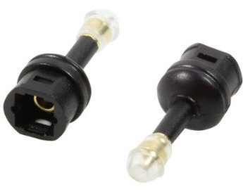BIGtec Toslink Adapter Toslink Converter Audio Adapter 1 x 3,5mm mini Stecker - 1 x Toslink Buchse